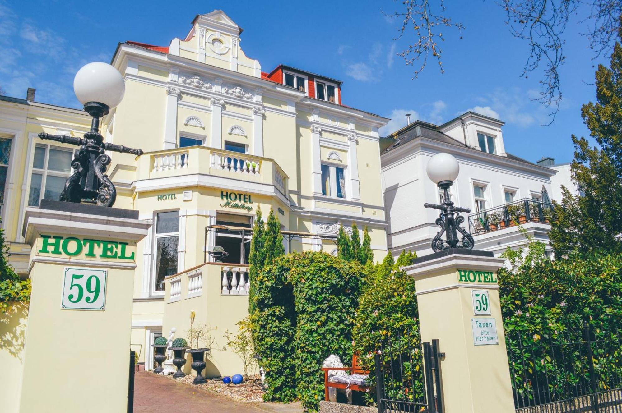 Hotel Mittelweg Hamburg Bagian luar foto